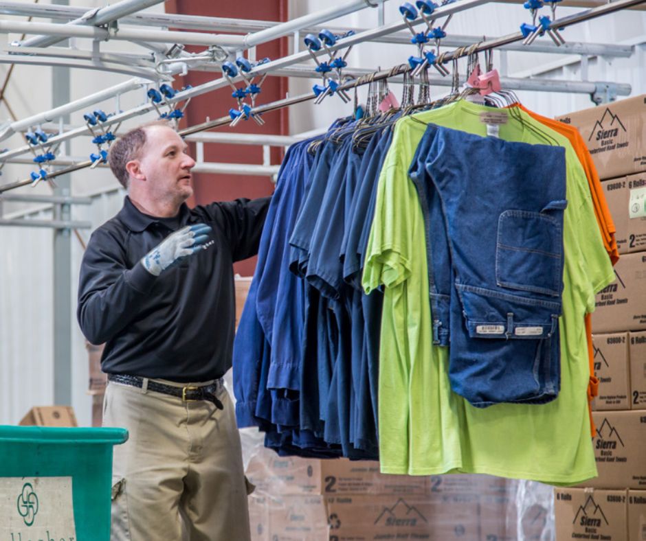 content idea: employee while working